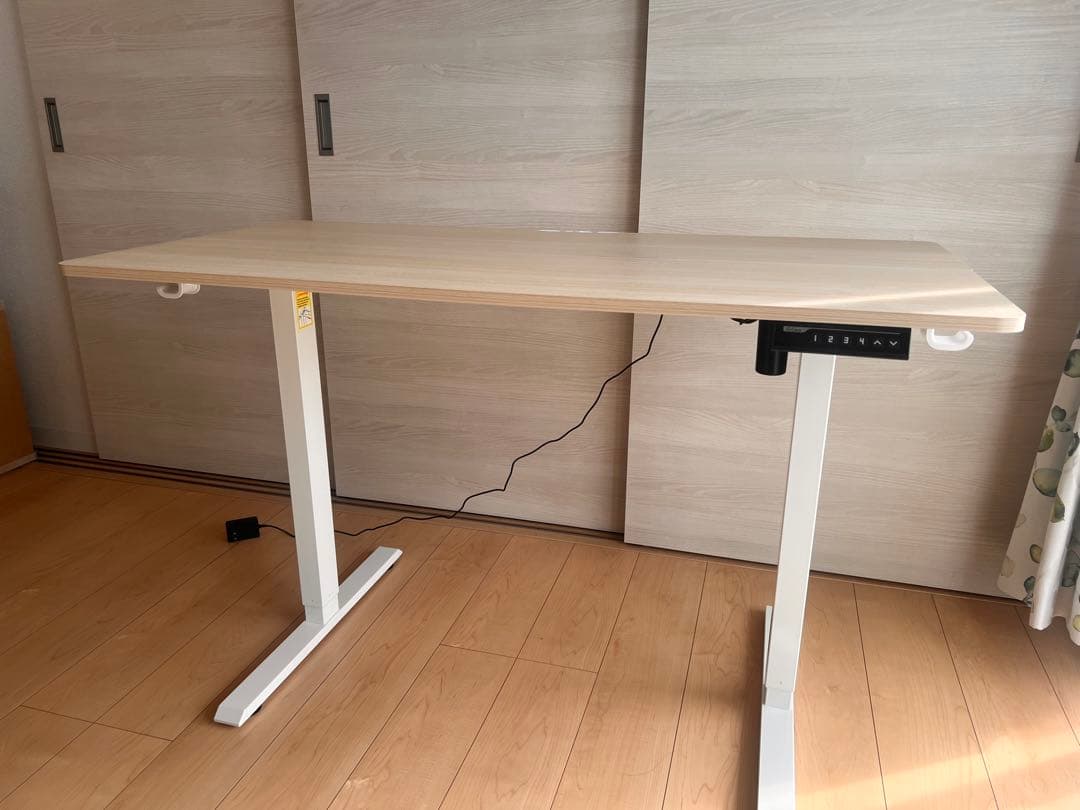 ErGear電動昇降式デスク 幅120 x 奥行き60 x 高さ72-118cm