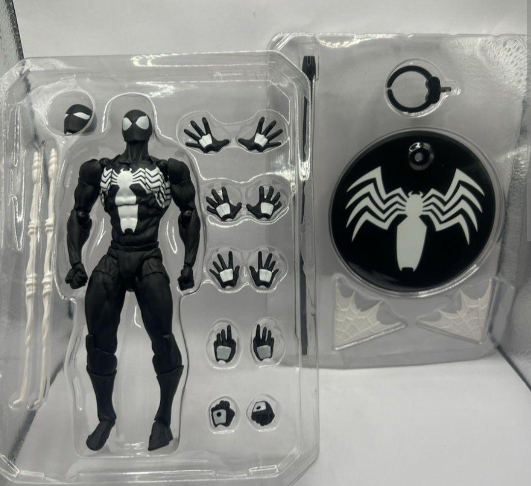 リボルテック　アメイジングヤマグチ　ブラックスパイダーマン　シンビオートスーツ