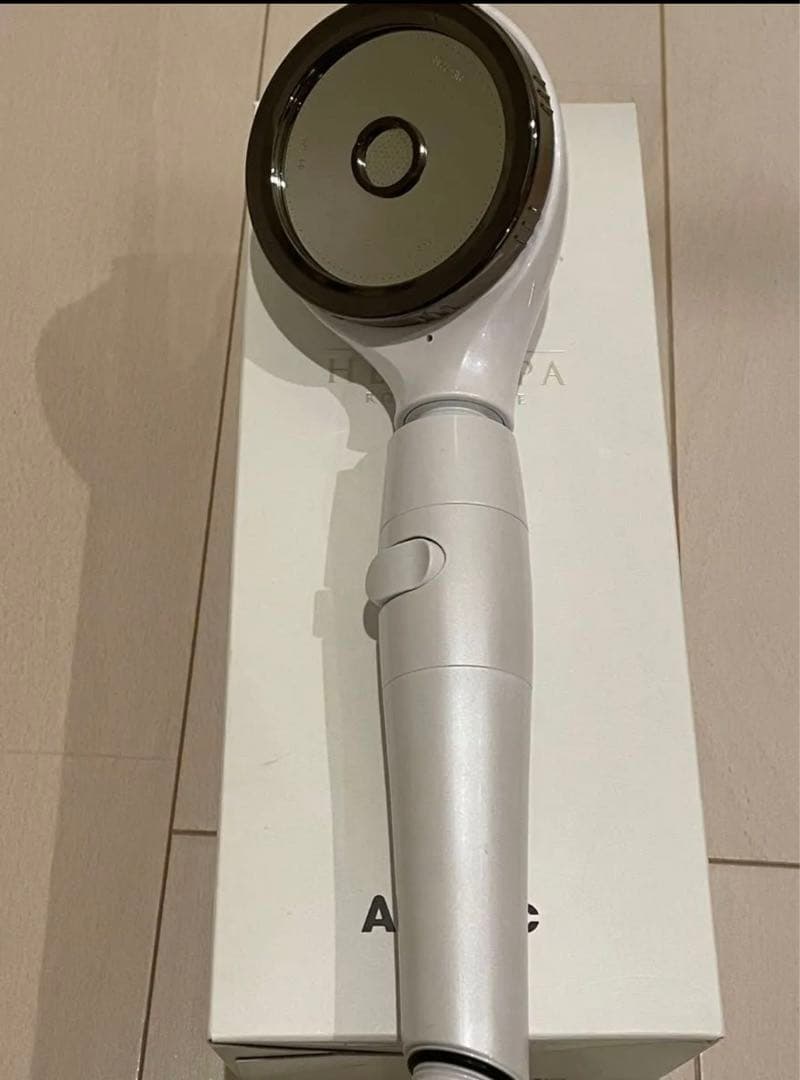 アラミック シルキーファインバブルシャワーヘッドスパ　ロイヤルホワイト