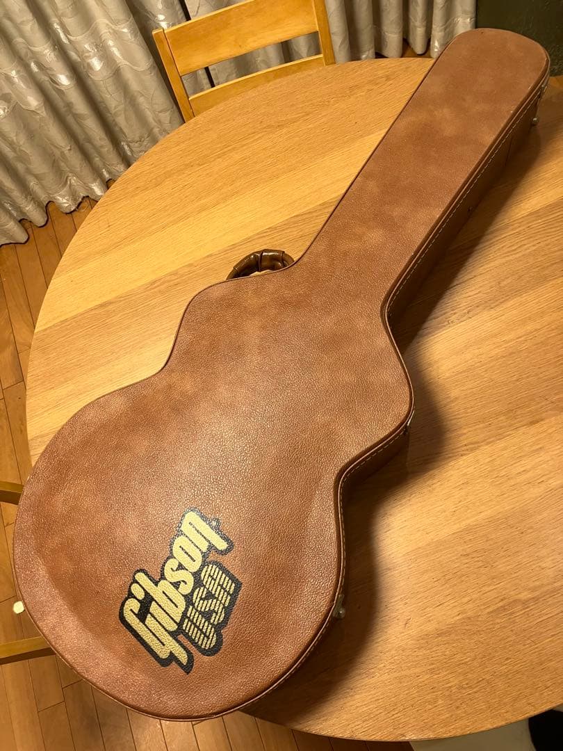 Gibson USA セミアコースティック用 ブラウンハードケース es-335