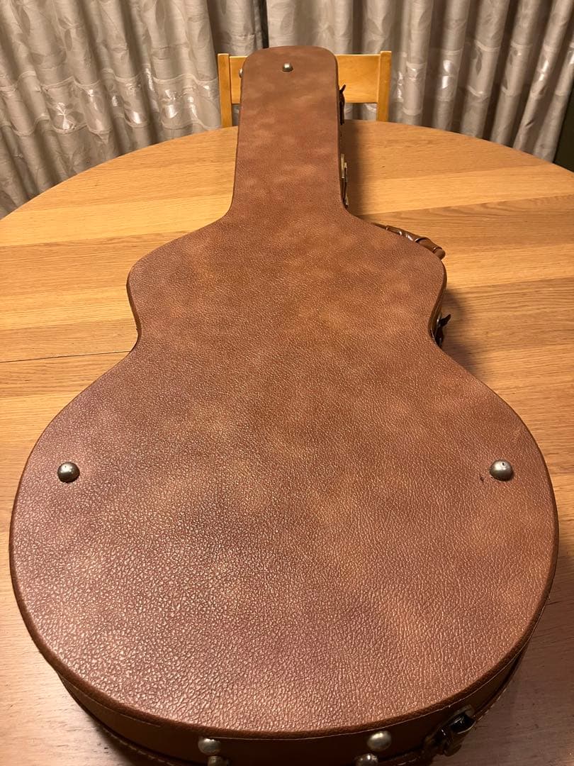 Gibson USA セミアコースティック用 ブラウンハードケース es-335