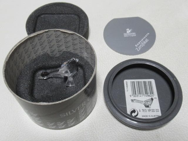 未使用 希少 1999年廃盤品 オーストリア製◆スワロフスキー『鳥』174962