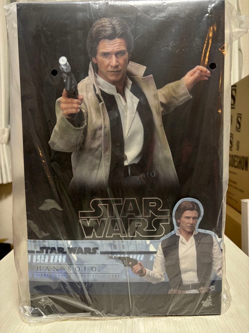 ホットトイズ スターウォーズ エピソード6 ジェダイの帰還 ハンソロ 1/6