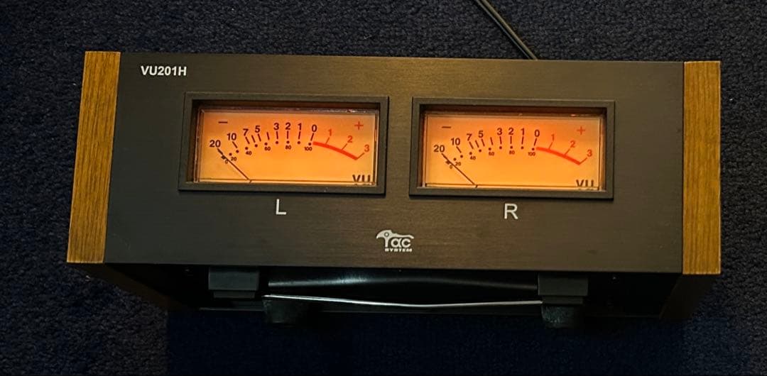TAC SYSTEM VU201H sifam (VUメーター)
