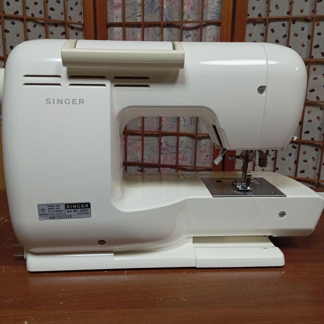 のりまき　シンガーミシン本体　モナミ　分解整備済み　フット付