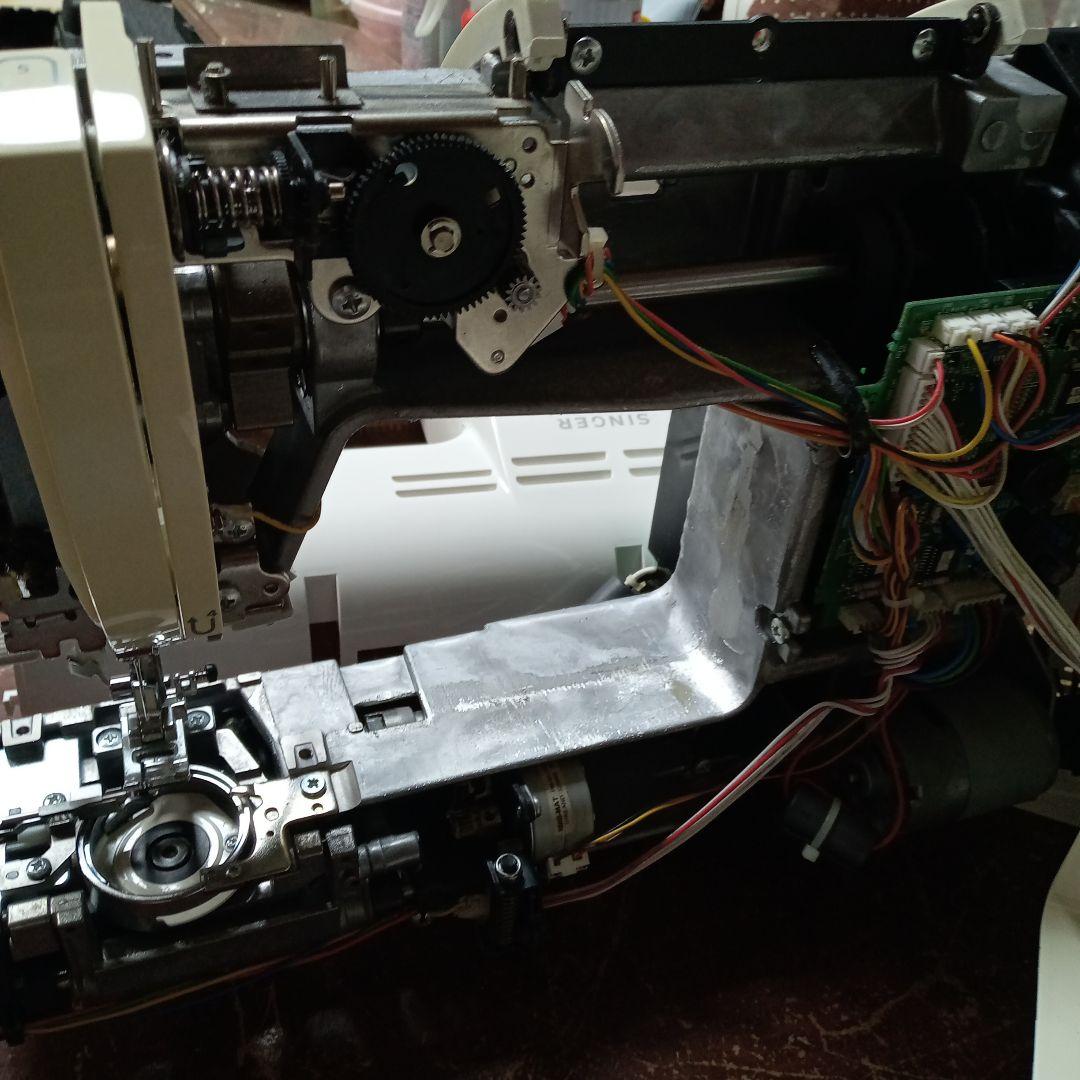 のりまき　シンガーミシン本体　モナミ　分解整備済み　フット付