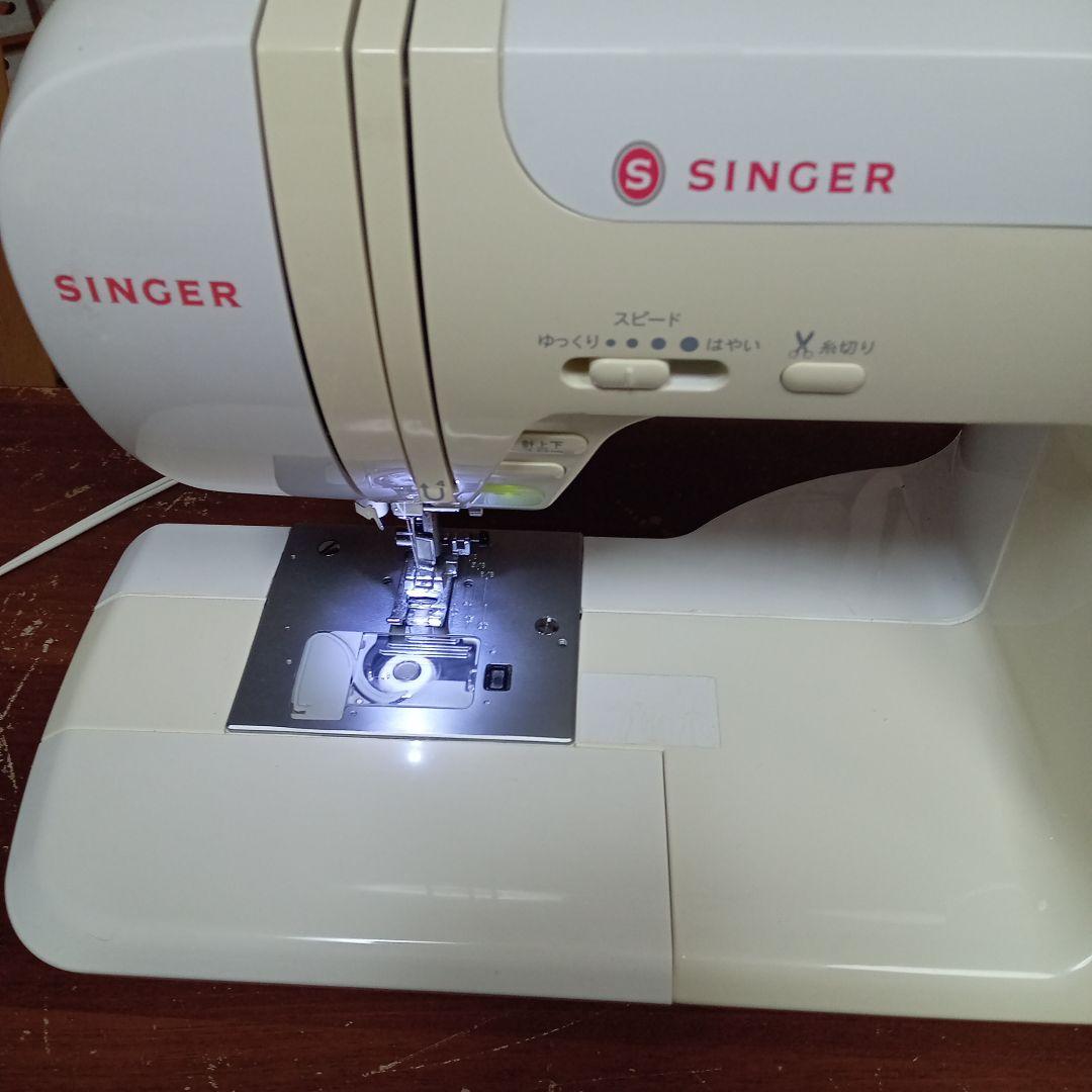 のりまき　シンガーミシン本体　モナミ　分解整備済み　フット付