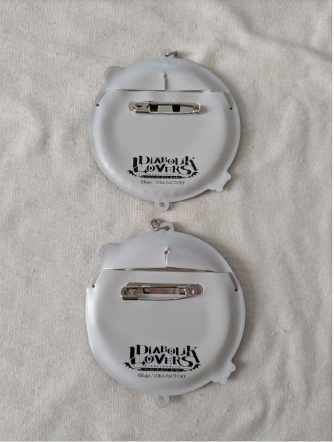 DIABOLIK LOVERS　逆巻カナト　香港　添い寝　缶バッジ　セット