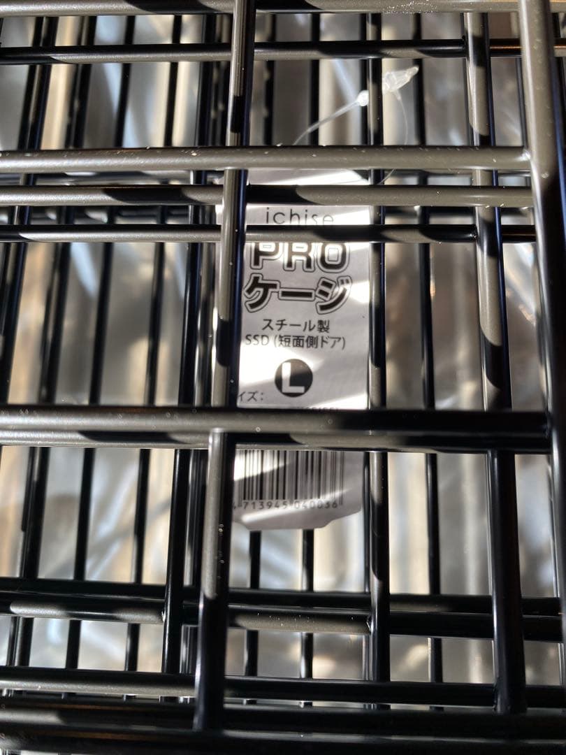 犬用　スチール製PROケージL 短面側ドア（SSD）市瀬