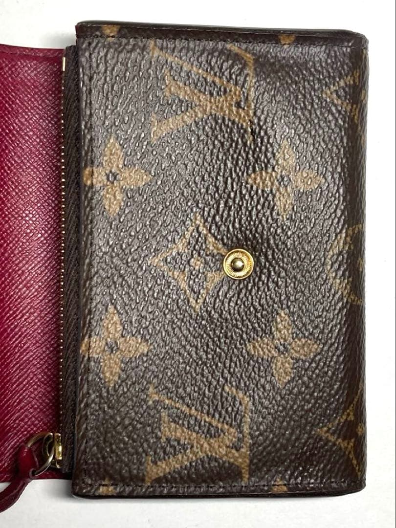 ルイヴィトン モノグラム ポルトモネ ロザリ バレリーヌ　ケース　箱付き