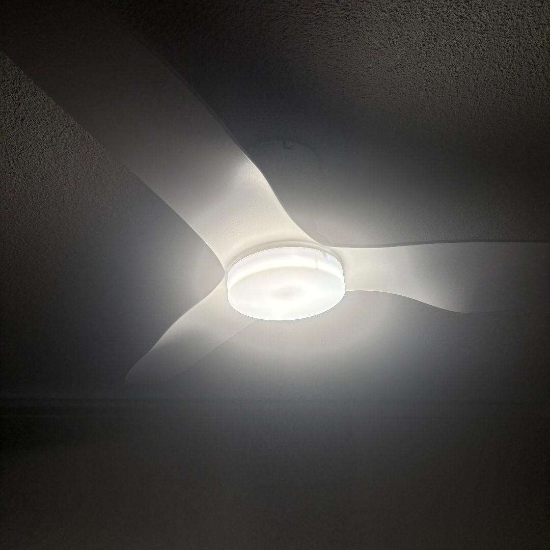 VENTOTA シーリングファンライト 調光調色 Fisso ホワイト