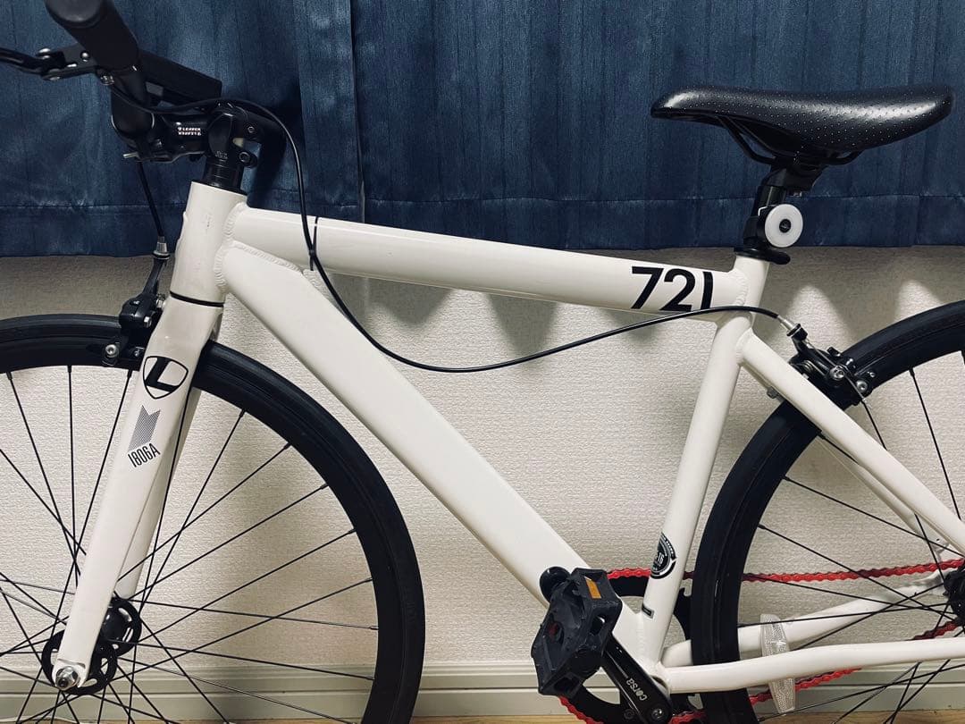 リーダーバイク　721 ピストバイク ホワイト