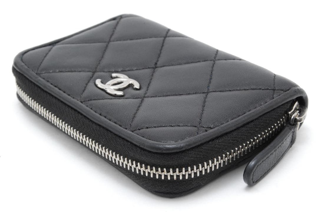 CHANEL シャネル マトラッセ ケース カードケース ブラック