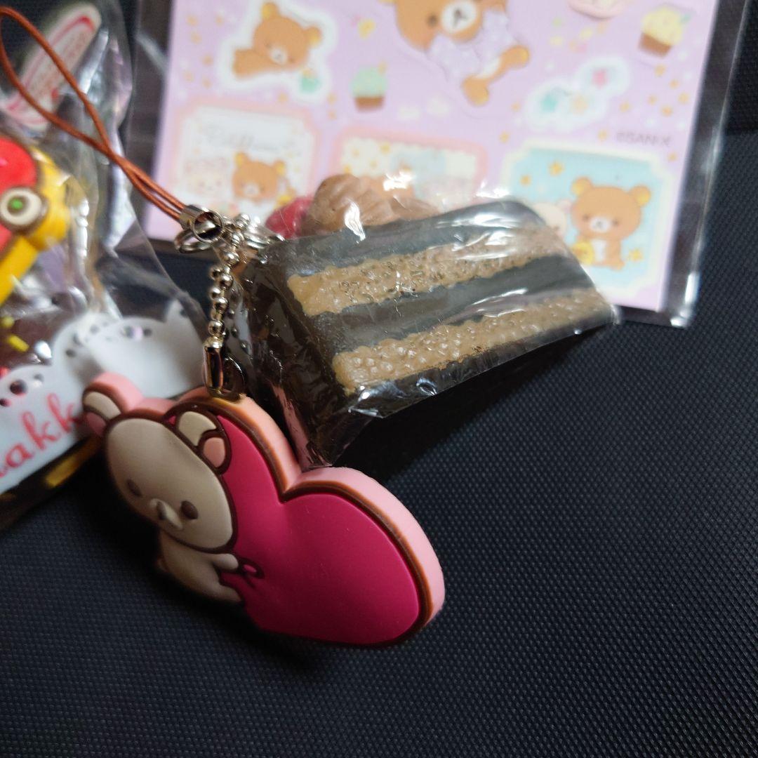 SAN-X リラックマ キイロイトリ エクレア スクイーズ コリラックマ ケーキ