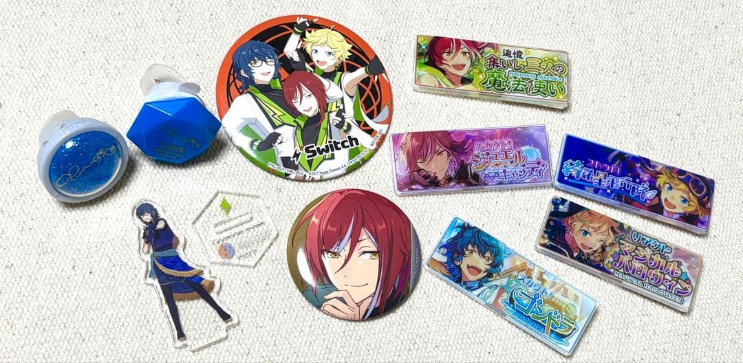 【匿名配送】あんスタ Switchグッズまとめ売り 45点分