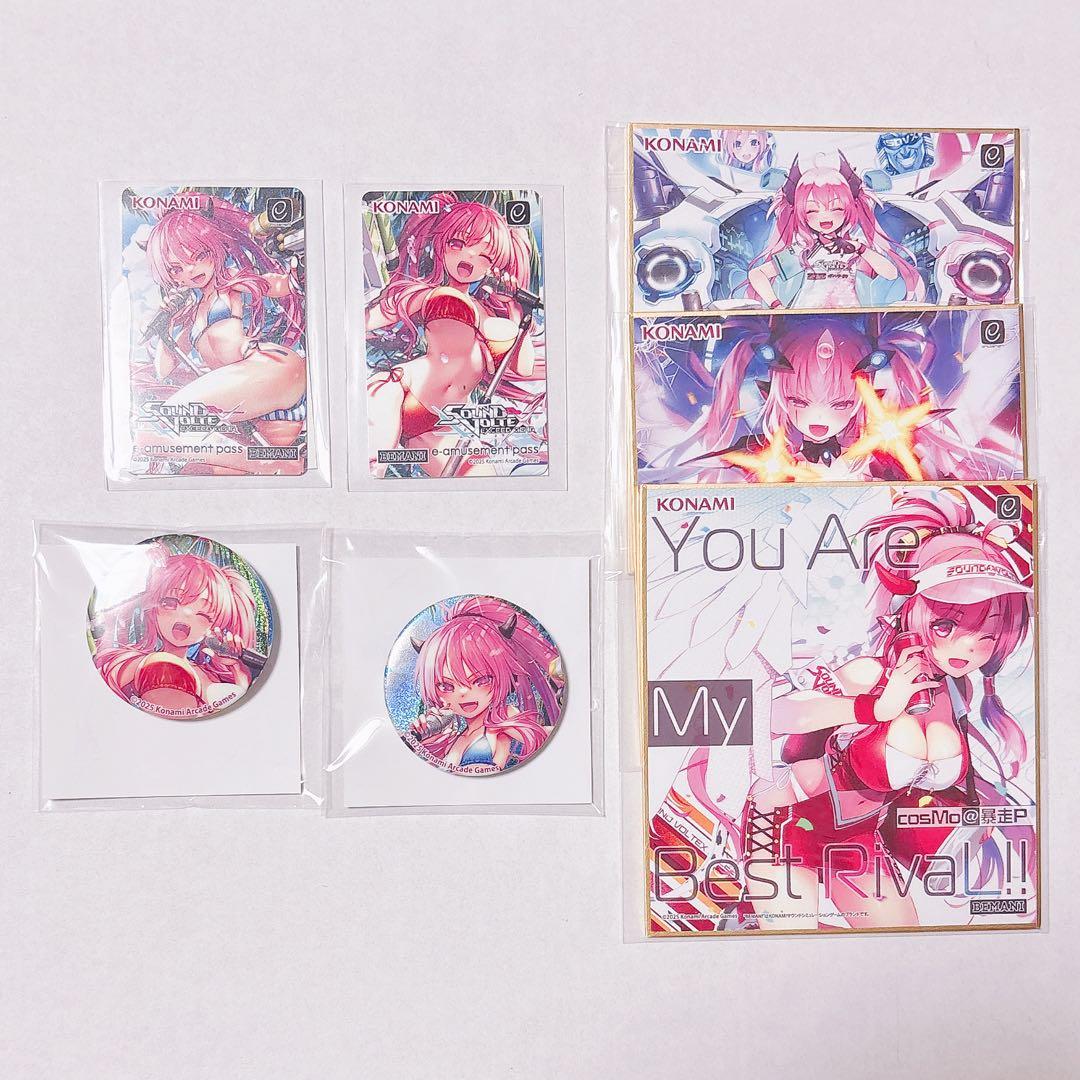 SDVX レイシス グレイス e-pass 缶バッジ等