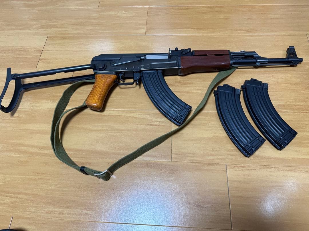 AKS47 次世代電動ガン マガジン3本セット スリング付き 東京マルイ