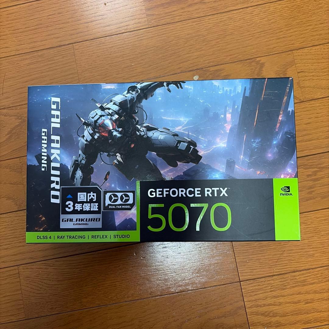 グラフィックボード・グラボ・ビデオカード NVIDIA GeForce RTX 5070