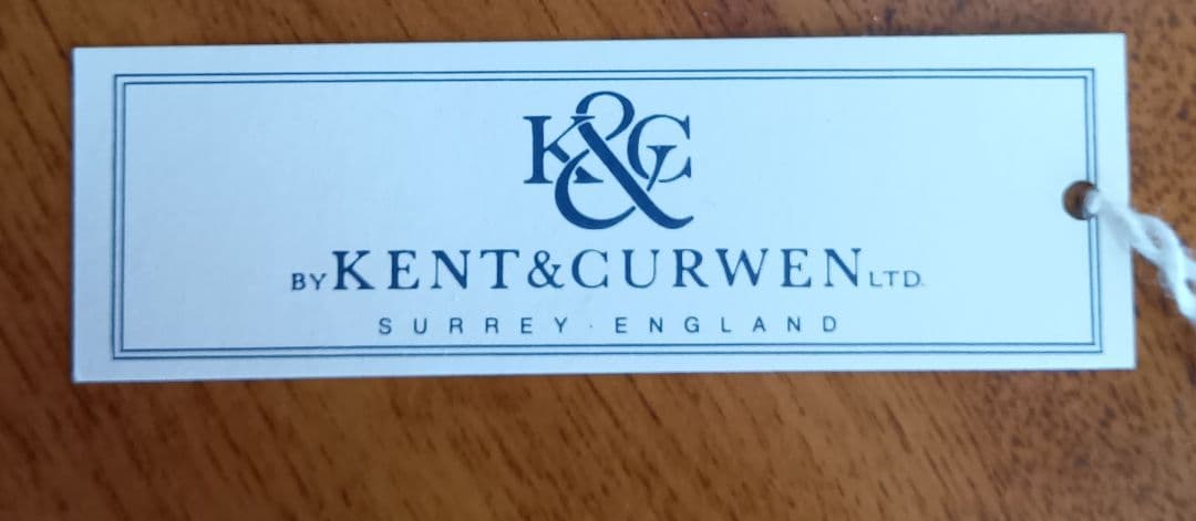 KENT & CURWENタイタグKINGS COLLEGE CAMBRIDGE