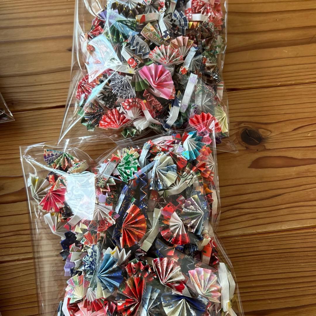 【マロン】6月分　和柄和紙の扇子　1000個