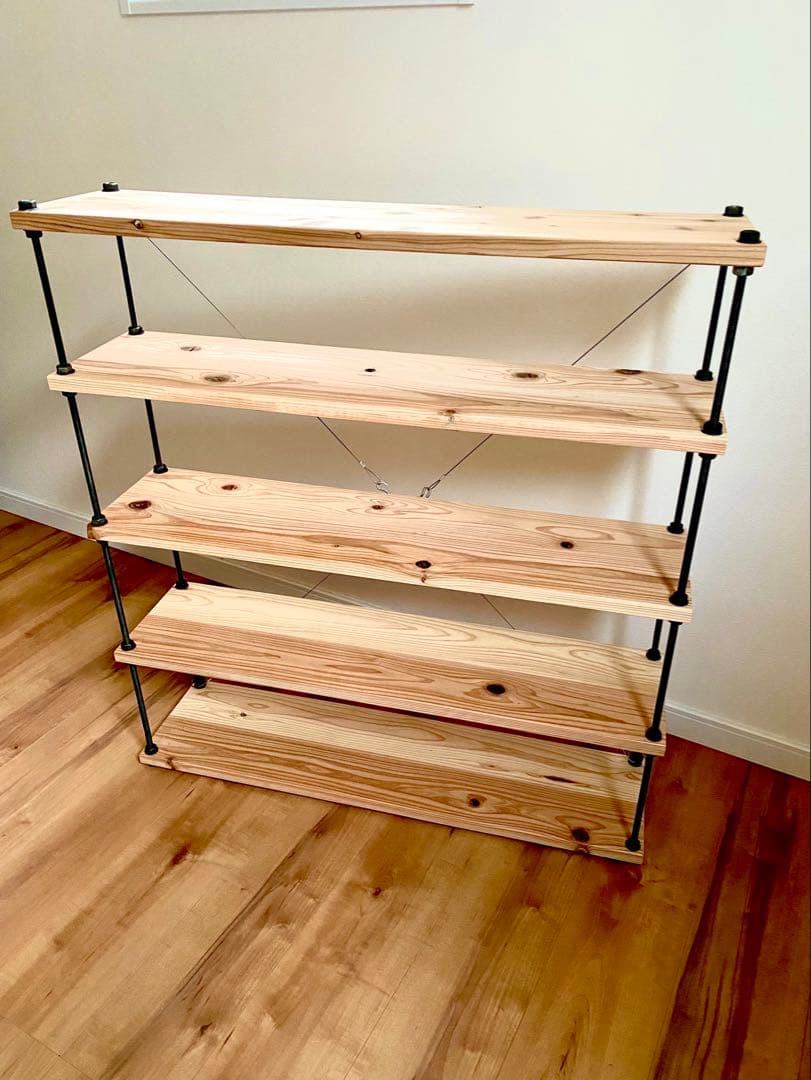 ParáCodeオーダー白木のシェルフ