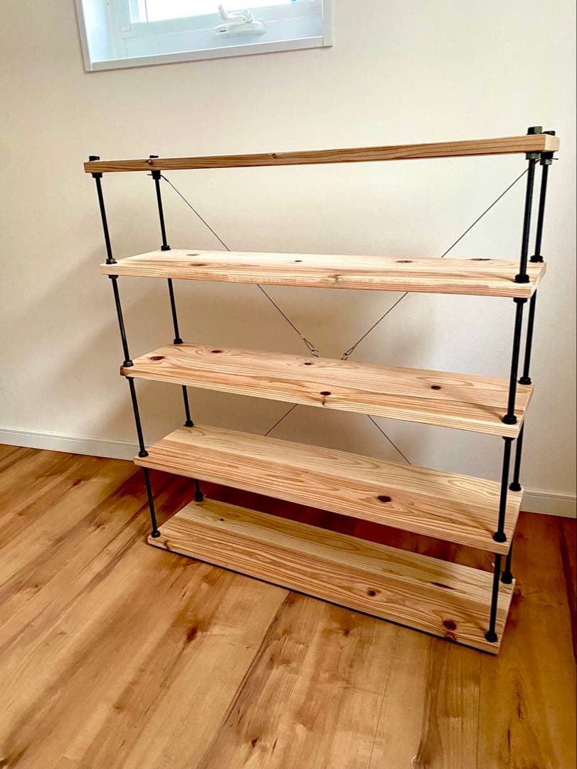 ParáCodeオーダー白木のシェルフ