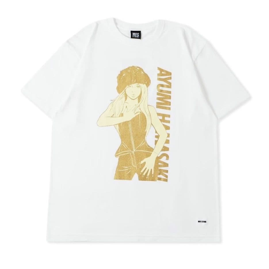 浜崎あゆみ グッズ 北京限定 MFC STORE Tシャツ ホワイト L