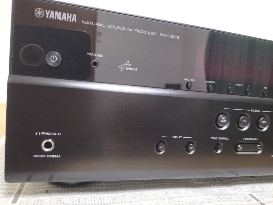 YAMAHA 7.1ch AVアンプ 　RX−V579 美品　動作確認済