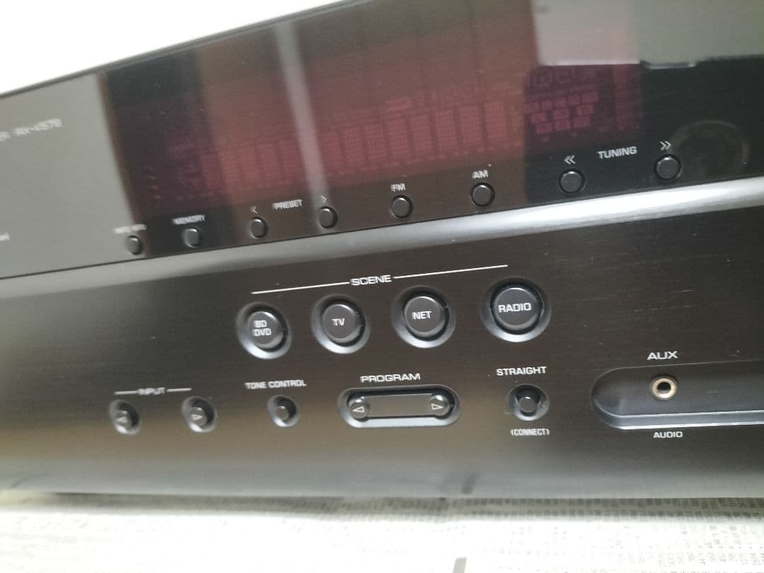 YAMAHA 7.1ch AVアンプ 　RX−V579 美品　動作確認済