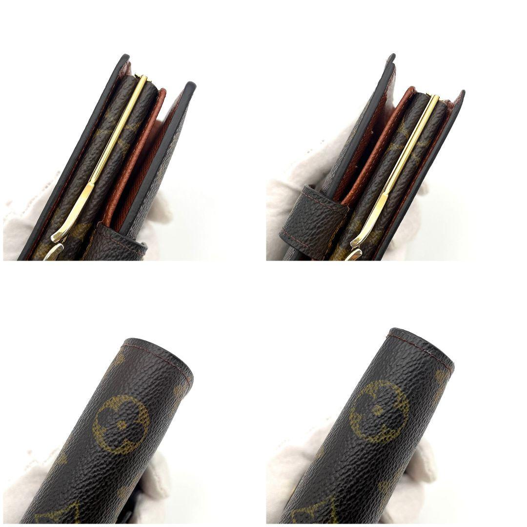 ゆささん✨ルイヴィトン モノグラム ポルトフォイユ ヴィエノワ がま口 折り財布