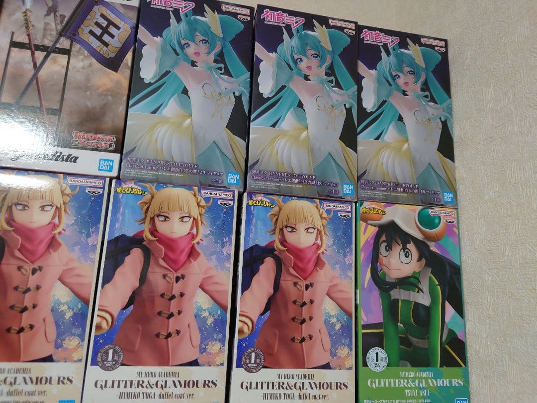 プライズフィギュア　まとめ売り　計30個　王騎将軍　旗　初音ミク　ヒロアカ　等々