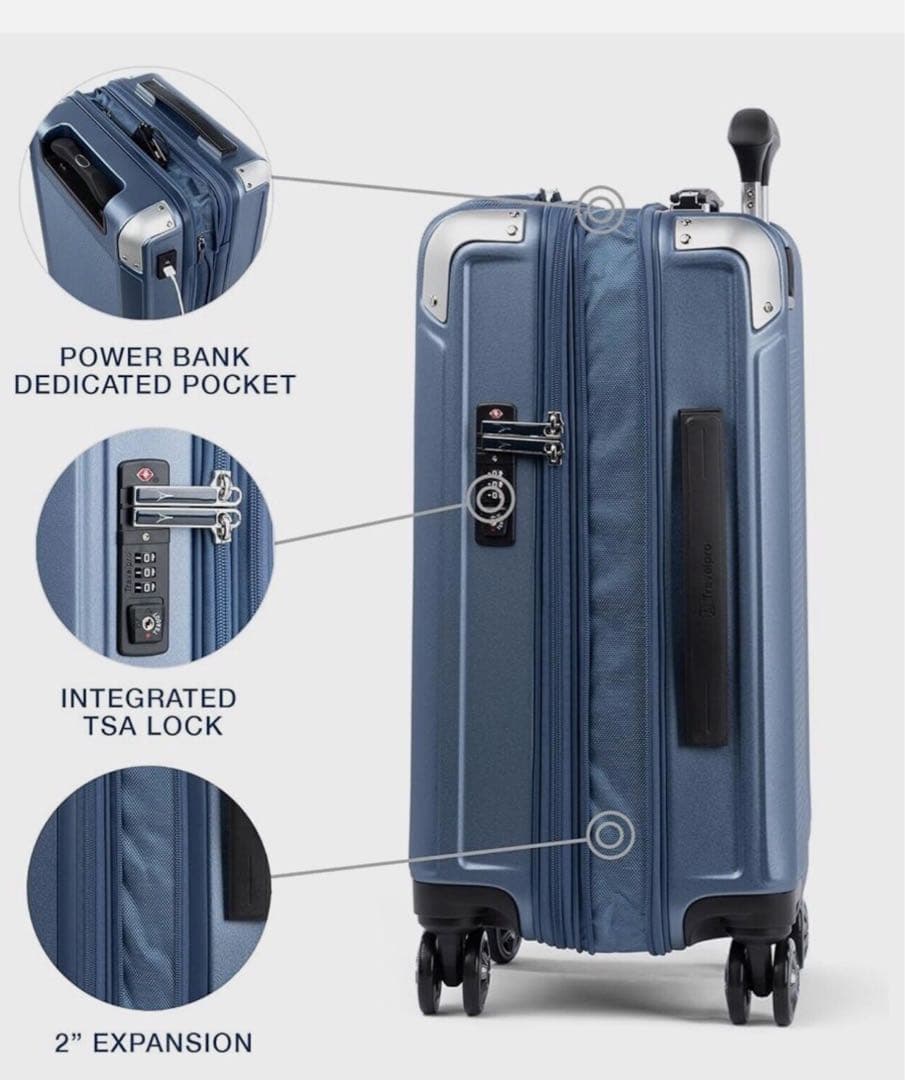 バッグ Travelpro PlatinumEliteHardside Carry-On