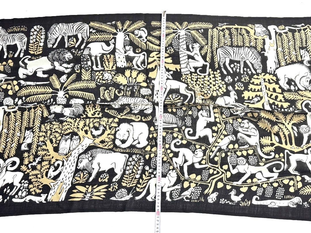 新品INOUI EDITIONS プリント 動物柄マフラー定価2.2万円