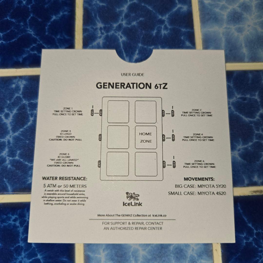 T*E様 IceLink Generation 6TZ 腕時計