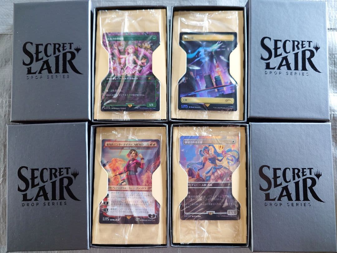 MTG secret lair 初音ミクコラボ 春夏秋冬セット 日本語版FOIL