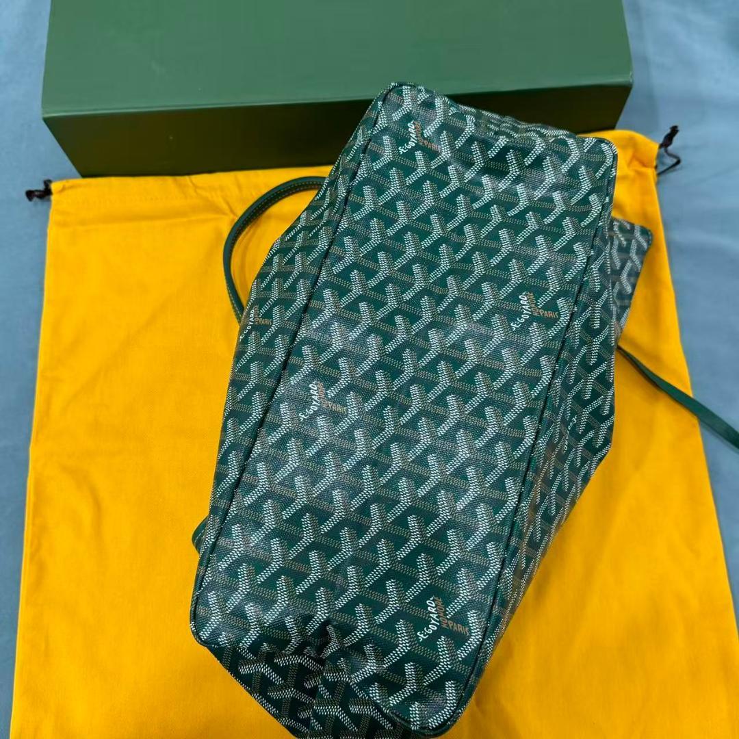 ニコ様 用 サンルイ サンルイPM 鞄 ポーチ付き グリーン