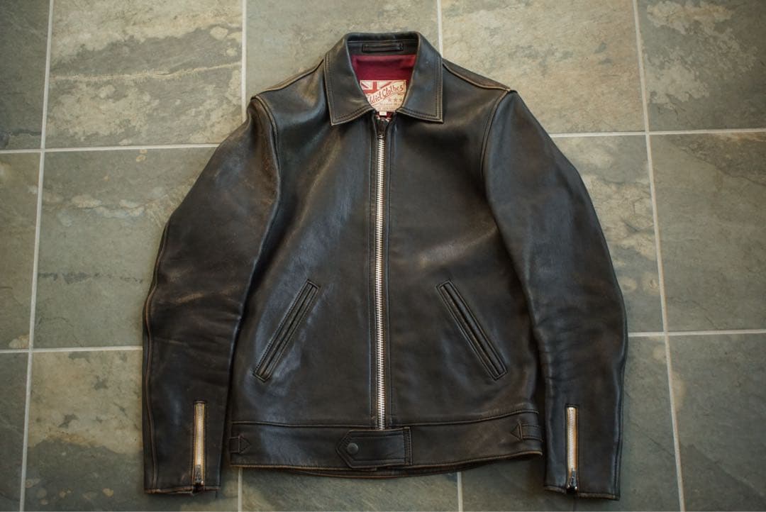 ADDICT CLOTHES アディクトクローズ 羊革 シングルライダース 36