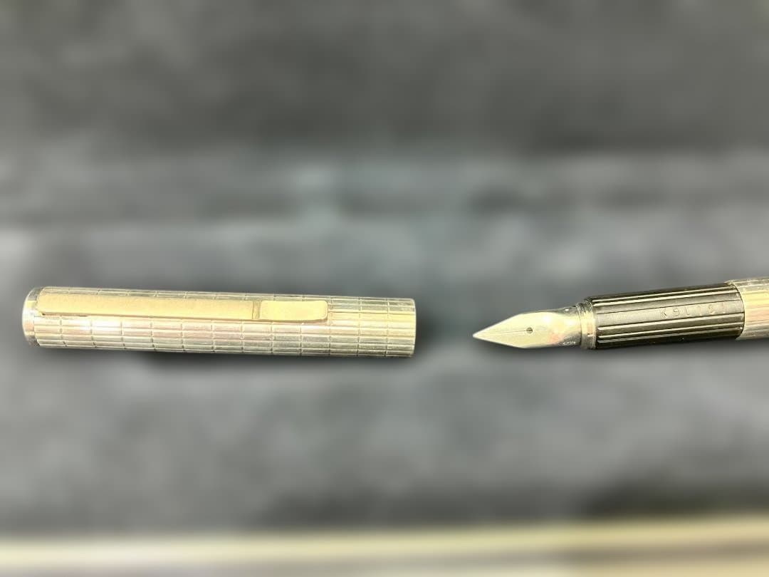 ヴィンテージ 未使用 アウロラ 万年筆 アスティル 14K SV925