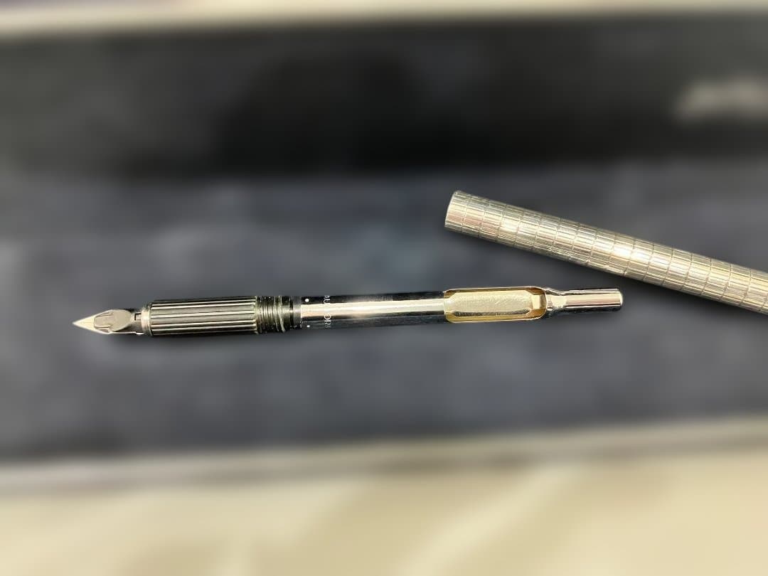 ヴィンテージ 未使用 アウロラ 万年筆 アスティル 14K SV925