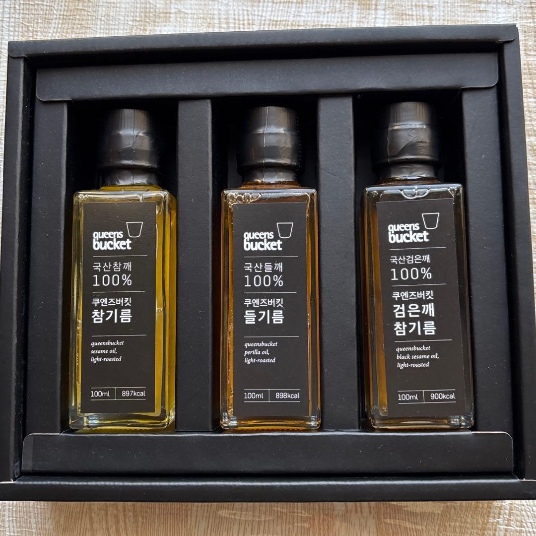 韓国　ごま油　３本セット