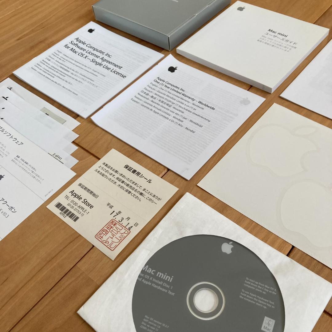 Macデスクトップ Apple Mac mini A1103