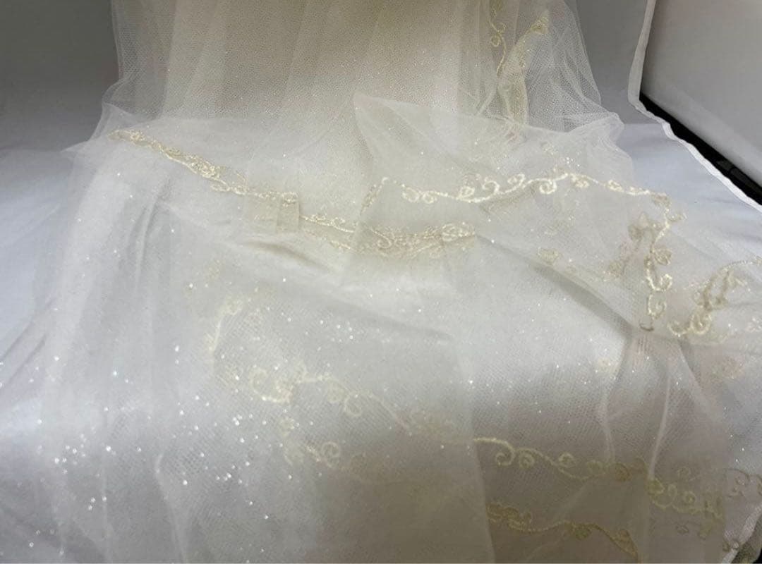 ミッキーベール　ロング　ゴールド