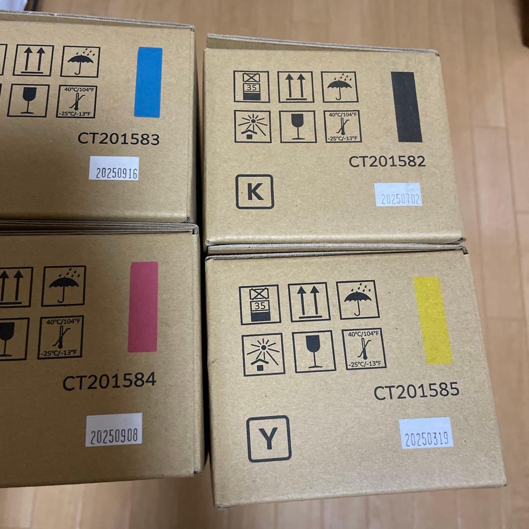 最後の1セット！FUJIFILM トナーカートリッジ 4色セット