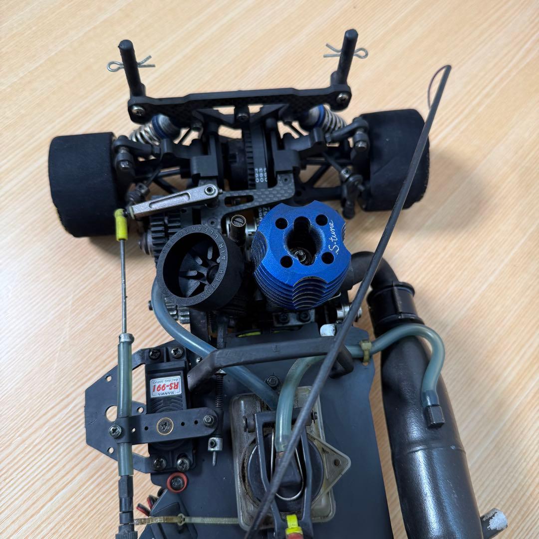 京商　V-One R シャーシ　現状品　エンジンRCカー　ラジコン