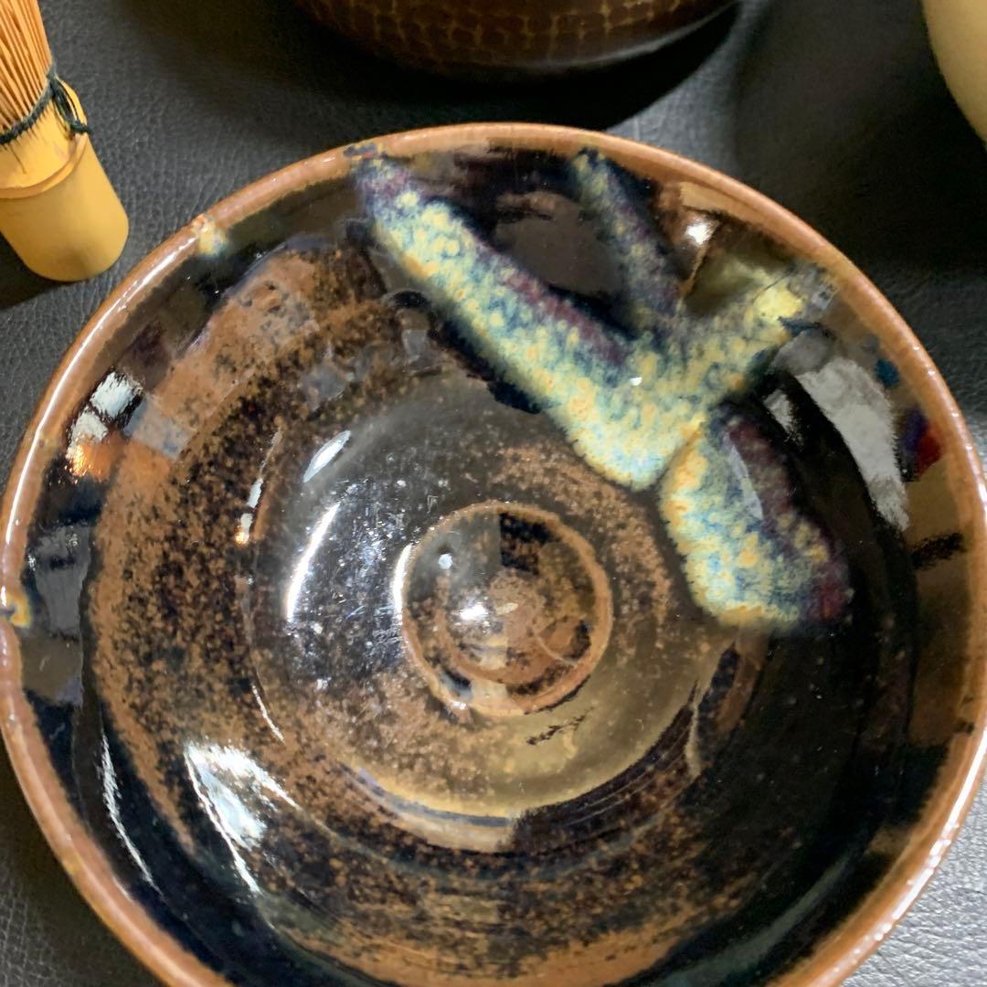 茶箱　短冊　茶道具セット　歴史　古物　茶碗　水差し　茶灼　銘有　棗