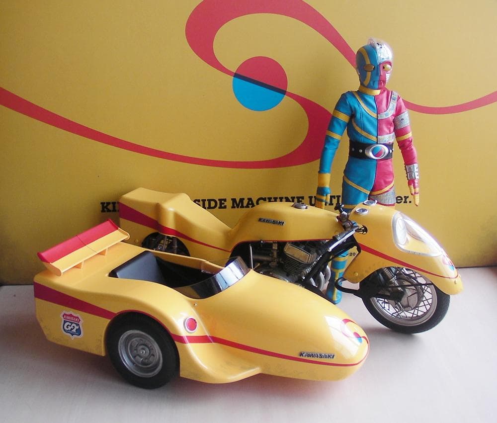 メディコム・トイ　RAH　キカイダー & サイドマシーン　開封済新品　F475