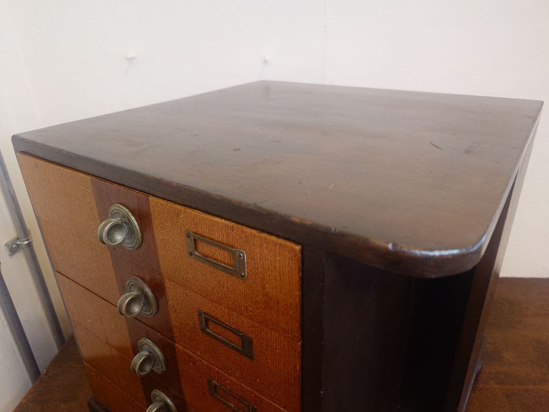 ビンテージ　レコードキャビネット 　引き出し　レトロ　アンティーク