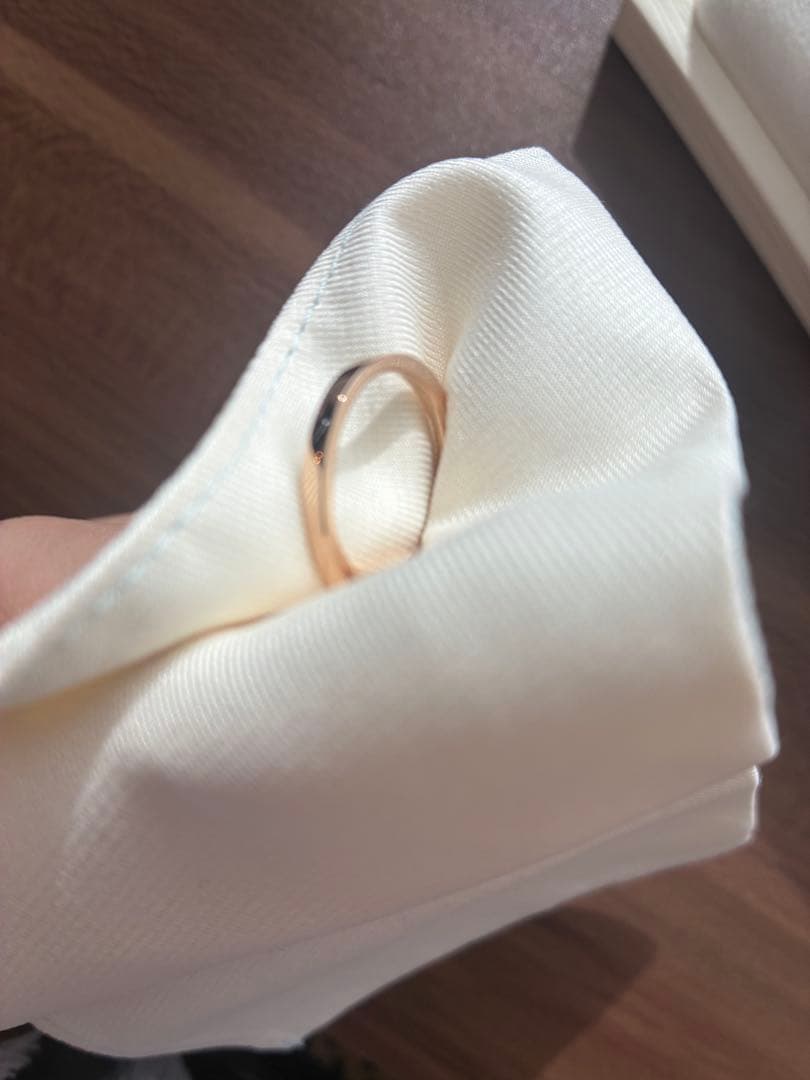 ミキモト　ベビーパールリング　13号　ピンクゴールド