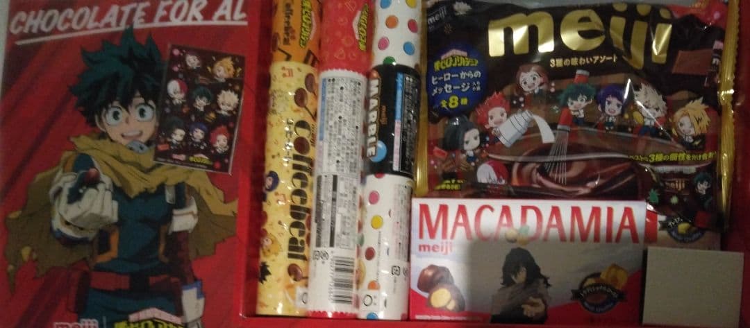 明治 僕のヒーローアカデミア コンプリートボックス 欠品有り ヒロアカ