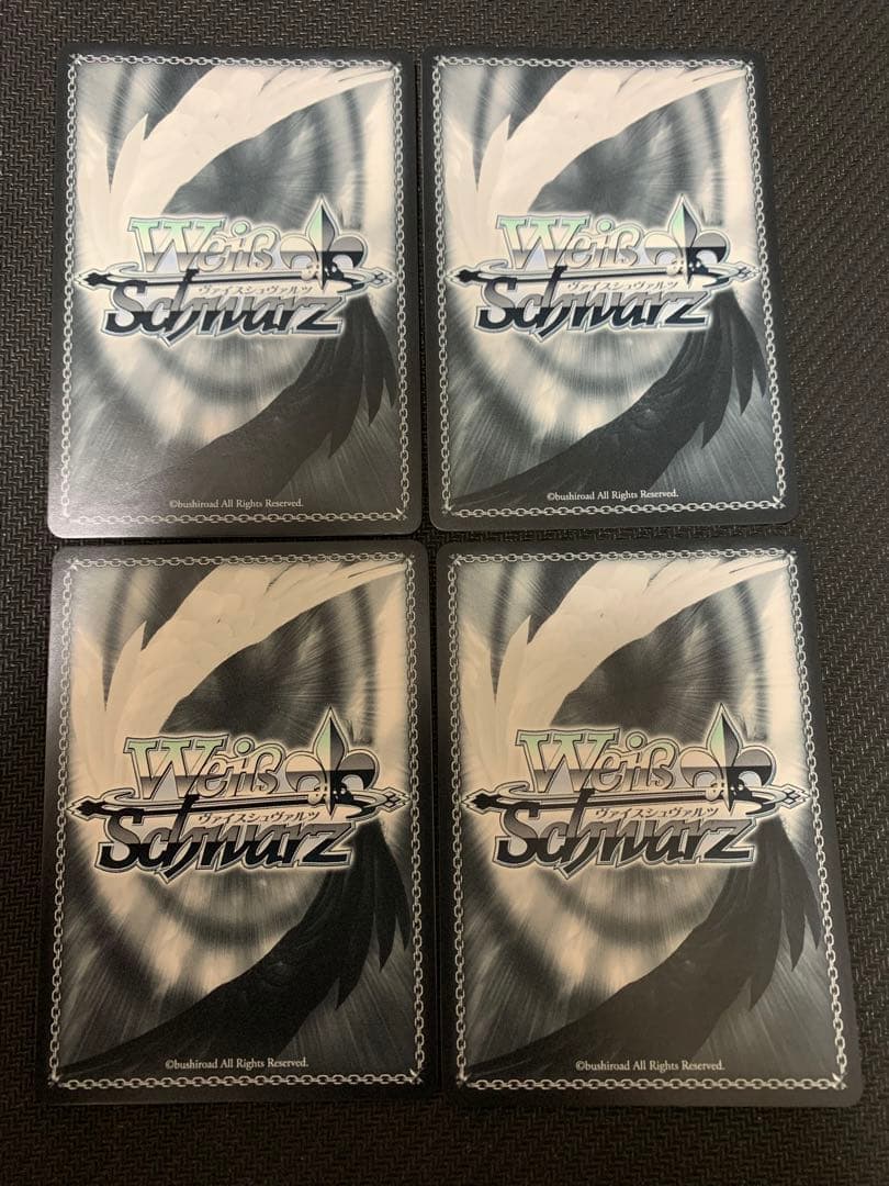 ヴァイスシュヴァルツ アズールレーン クリーブランド SEC サイン　4枚セット